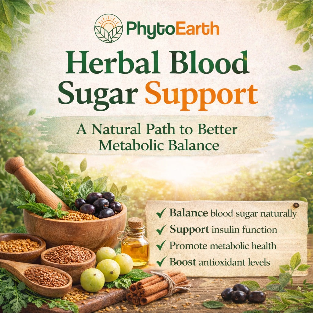 Herbal Blood Sugar Support: A Natural Path to Better Metabolic Balance